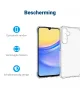 Samsung Galaxy A16 Hoesje Schokbestendig en Dun TPU Back Cover Transparant