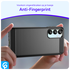 Samsung Galaxy A16 Hoesje Geborsteld TPU Flexibele Back Cover Zwart afbeelding 4
