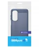 Samsung Galaxy A16 Hoesje Geborsteld TPU Flexibele Back Cover Blauw