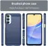 Samsung Galaxy A16 Hoesje Geborsteld TPU Flexibele Back Cover Blauw afbeelding 8