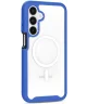 Samsung Galaxy A16 Hoesje Full Protect 360° Cover met MagSafe Blauw