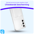 Samsung Galaxy A16 Hoesje Dun TPU met Pasjeshouder Back Cover Transparant afbeelding 2