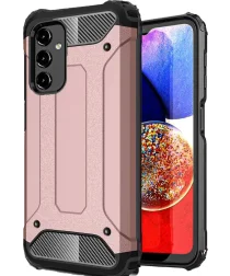 Samsung Galaxy A16 Hoesje Shock Proof Hybride Back Cover Roze