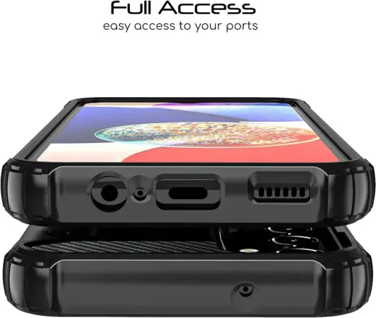 Samsung Galaxy A16 Hoesje Shock Proof Hybride Back Cover Roze afbeelding 7