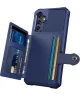 Samsung Galaxy A16 Hoesje 3-in-1 Pasjes Portemonnee Back Cover Blauw