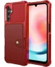 Samsung Galaxy A16 Hoesje 3-in-1 Pasjes Portemonnee Back Cover Rood