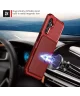 Samsung Galaxy A16 Hoesje 3-in-1 Pasjes Portemonnee Back Cover Rood