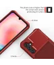 Samsung Galaxy A16 Hoesje 3-in-1 Pasjes Portemonnee Back Cover Rood