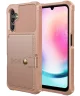 Samsung Galaxy A16 Hoesje 3-in-1 Pasjes Portemonnee Back Cover Roze