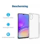 Samsung Galaxy A06 Hoesje Schokbestendig en Dun TPU Back Cover Transparant