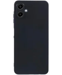 Samsung Galaxy A06 Hoesje Dun TPU Back Cover Matte Zwart