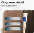 Rosso Elite Google Pixel 9 / 9 Pro Hoesje MagSafe Book Case Echt Leer Bruin afbeelding 6