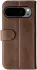 Rosso Elite Google Pixel 9 / 9 Pro Hoesje MagSafe Book Case Echt Leer Bruin afbeelding 2