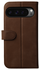 Rosso Elite Google Pixel 9 Pro XL Hoesje MagSafe Book Case Echt Leer Bruin afbeelding 8