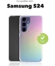 ZAGG Milan Samsung Galaxy S24 Hoesje Grafeen Back Cover Iridescent