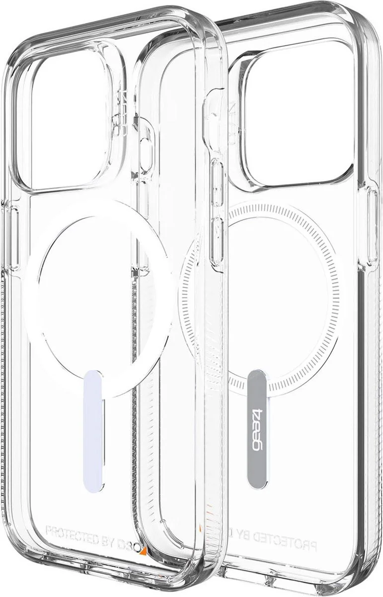 ZAGG Gear 4 Crystal Palace Snap D3O iPhone 14 Pro Hoesje Magsafe Transparant afbeelding 2