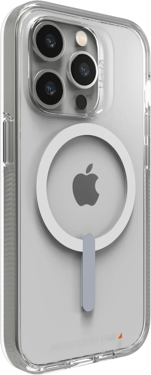 ZAGG Gear 4 Crystal Palace Snap D3O iPhone 14 Pro Hoesje Magsafe Transparant afbeelding 5