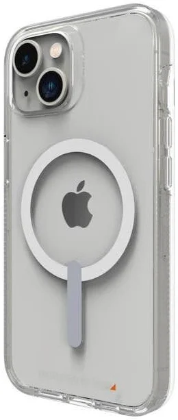 ZAGG Gear 4 Crystal Palace Snap D3O iPhone 14 Hoesje Magsafe Transparant afbeelding 2