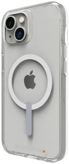 ZAGG Gear 4 Crystal Palace Snap D3O iPhone 14 Hoesje Magsafe Transparant afbeelding 2