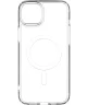 Spigen Crystal Hybrid MagFit iPhone 15 Plus Hoesje MagSafe Transparant Wit