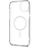 Spigen Crystal Hybrid MagFit iPhone 15 Plus Hoesje MagSafe Transparant Wit