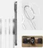 Spigen Crystal Hybrid MagFit iPhone 15 Plus Hoesje MagSafe Transparant Wit afbeelding 7