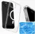 Spigen Crystal Hybrid MagFit iPhone 15 Plus Hoesje MagSafe Transparant Wit afbeelding 5