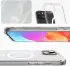 Spigen Crystal Hybrid MagFit iPhone 15 Plus Hoesje MagSafe Transparant Wit afbeelding 6