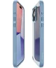 Spigen Crystal Hybrid iPhone 15 Pro Max Hoesje Back Cover Transparant Blauw