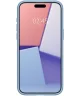 Spigen Crystal Hybrid iPhone 15 Pro Max Hoesje Back Cover Transparant Blauw