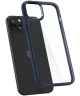 Spigen Crystal Hybrid Apple iPhone 15 Plus Hoesje Back Cover Transparant Blauw