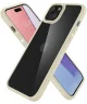 Spigen Crystal Hybrid Apple iPhone 15 Plus Hoesje Back Cover Transparant Beige