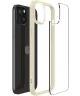 Spigen Crystal Hybrid Apple iPhone 15 Plus Hoesje Back Cover Transparant Beige