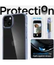 Spigen Ultra Hybrid Apple iPhone 15 Hoesje Back Cover Transparant Lichtblauw