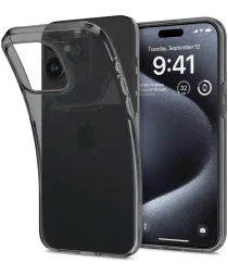 Spigen Crystal Flex Apple iPhone 15 Pro Hoesje Back Cover Space Crystal