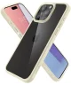 Spigen Crystal Hybrid iPhone 15 Pro Max Hoesje Back Cover Transparant Beige