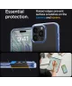 Spigen Ultra Hybrid Apple iPhone 15 Pro Hoesje Back Cover Transparant Blauw