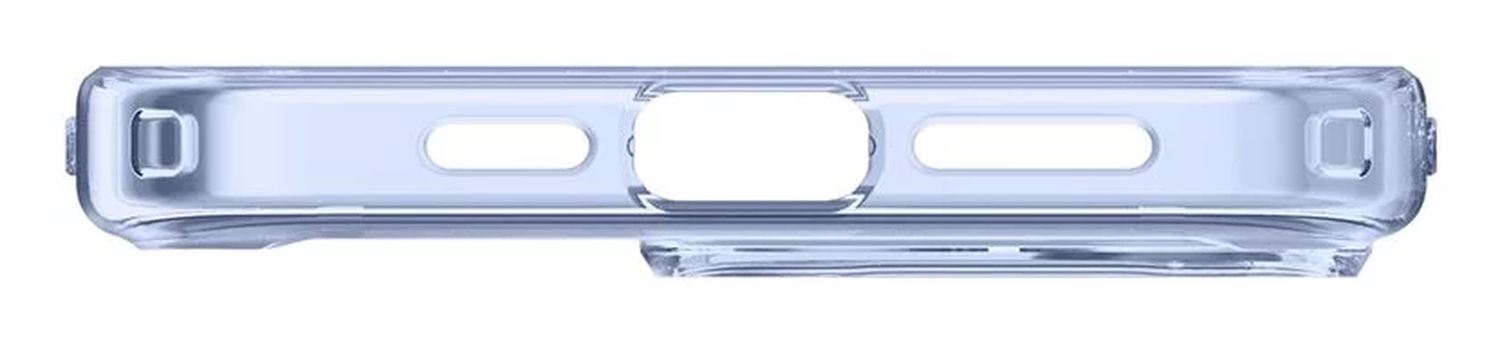 Spigen Ultra Hybrid Apple iPhone 15 Pro Hoesje Back Cover Transparant Blauw afbeelding 11