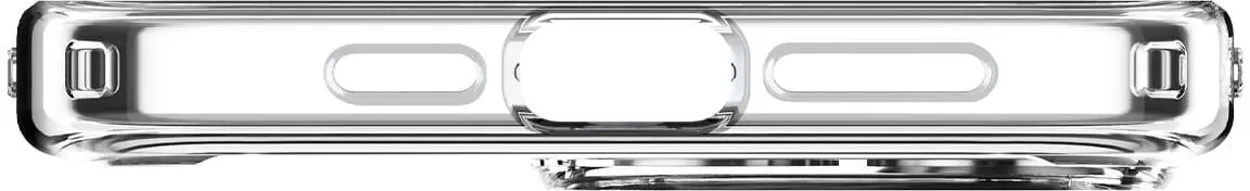 Spigen Crystal Hybrid MagSafe iPhone 15 Pro Hoesje Back Cover Transparant Wit afbeelding 8