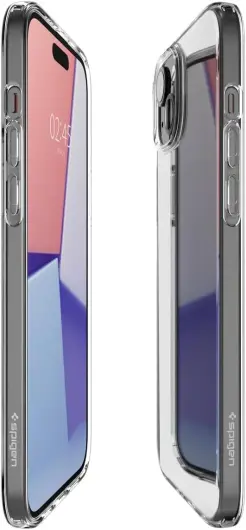 Spigen Crystal Flex Apple iPhone 15 Hoesje Back Cover Transparant afbeelding 5