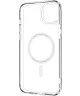 Spigen Crystal Hybrid MagFit iPhone 15 Hoesje MagSafe Back Cover Transparant Wit