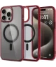 Spigen Ultra Hybrid MagSafe Apple iPhone 15 Pro Max Hoesje Rood