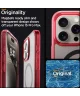 Spigen Ultra Hybrid MagSafe Apple iPhone 15 Pro Max Hoesje Rood