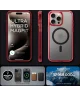 Spigen Ultra Hybrid MagSafe Apple iPhone 15 Pro Max Hoesje Rood