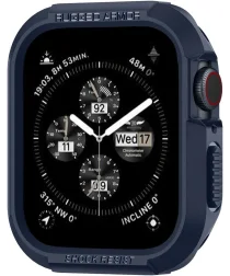 Spigen Rugged Armor - Apple Watch 45MM / 44MM Hoesje - Full Protect - Blauw