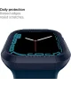 Spigen Rugged Armor - Apple Watch 45MM / 44MM Hoesje - Full Protect - Blauw