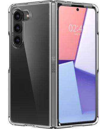 Spigen Crystal Hybrid Samsung Galaxy Z Fold 5 Hoesje Transparant Hoesjes