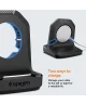 Spigen Rugged Armor Smartwatch Stand voor Apple Watch Oplader Zwart