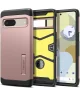 Spigen Tough Armor Google Pixel 7 Hoesje Back Cover Roze Goud