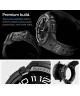 Spigen - Rugged Armor Pro - Galaxy Watch 6 Classic 43MM - Hoesje en Bandje Zwart